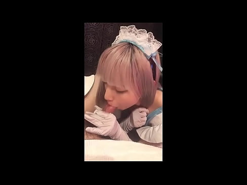 ❤️ Japonski idol [mayuka], kostum francoske služkinje, 1. del, fafanje in onaniranje z losjonom ❤️❌ Šukanje na sl.milf-nut-net.ru ﹏